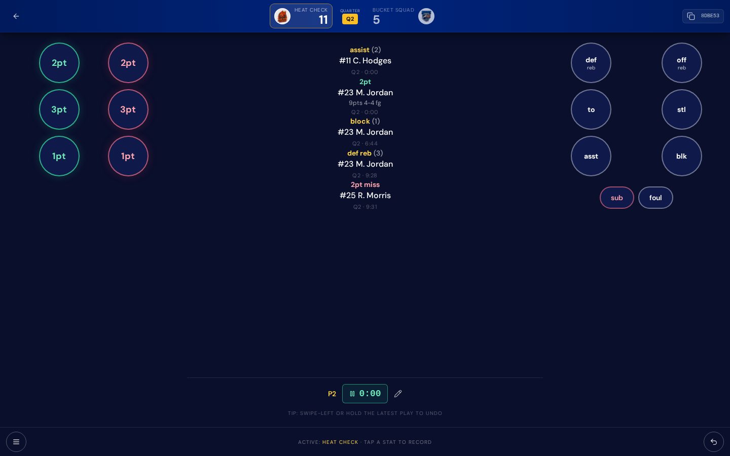 Live Stat Tracker